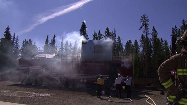  Remorque de formation pour pompiers au Yukon