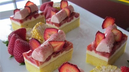 Imagen del postre de Daniel para nuestros oyentes.