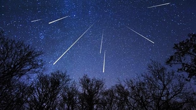 Une pluie d’étoiles filantes 
