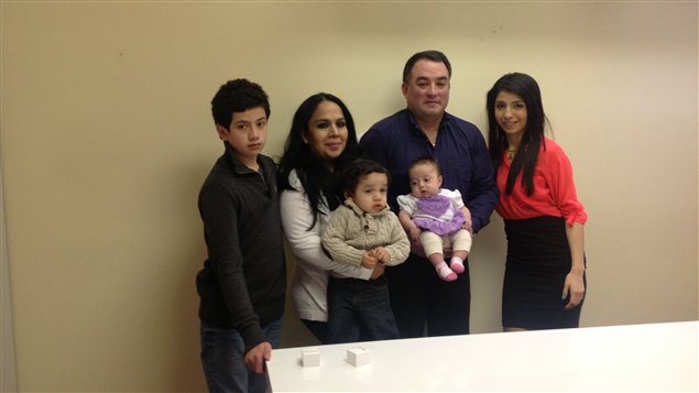 La familia reconstituida de los Granados-Hernández.