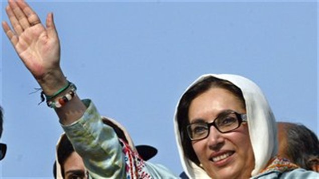 La ex primera ministra paquistaní Benazir Bhutto. (Archivo)