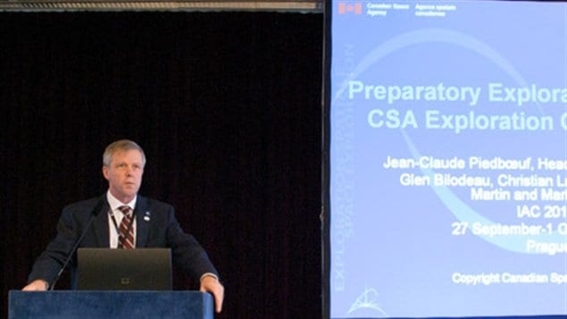 Jean-Claude Piedboeuf, directeur du développement de l'exploration spatiale à l'Agence spatiale canadienne.