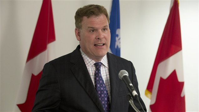 Le ministre canadien des Affaires étrangères, John Baird, la semaine dernière à Montréal.