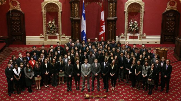 El Parlamento Juvenil de Quebec es toda una institución que aporta al futuro de la provincia y del país. 