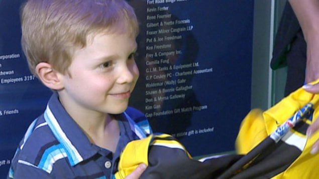  À 6 ans, Nathan Marsh a réussi à amasser près de 2 000$ pour la Alberta Cancer Foundation