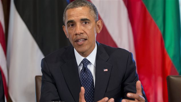 Le président américain Barack Obama à la Maison-Blanche