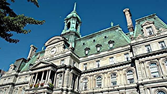 L'hôtel de ville de Montréal