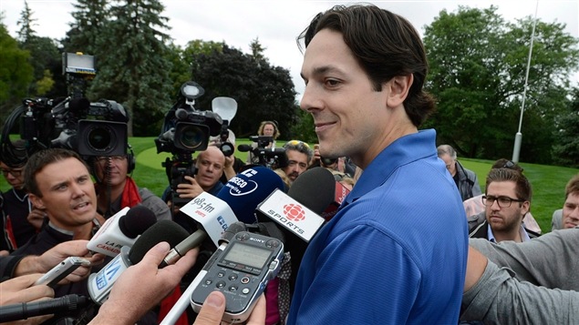 Le hockeyeur Daniel Brière Le hockeyeur Daniel Brière