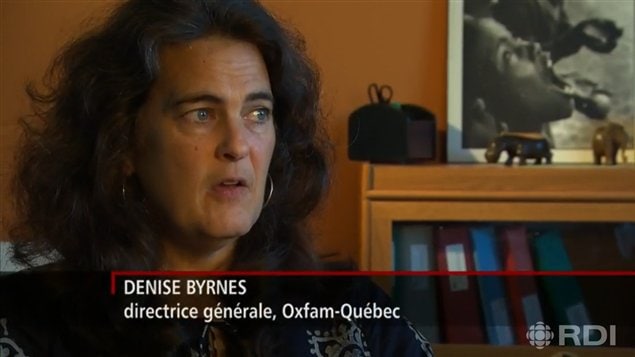 Denise Byrnes, directrice générale d'Oxfam-Québec