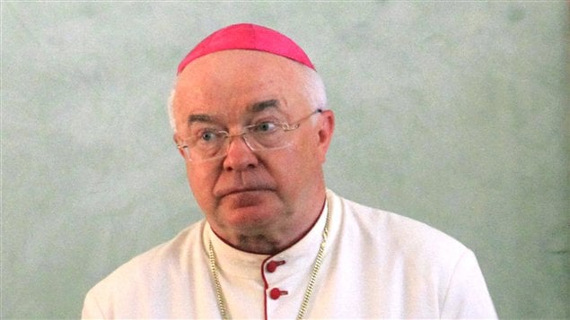 El arzobispo Jozef Wesolowski ex enviado del Vaticano en República Dominicana.