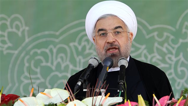 الرئيس الإيراني حسن روحاني