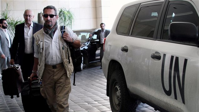 مفتشو الأمم المتحدة في دمشق