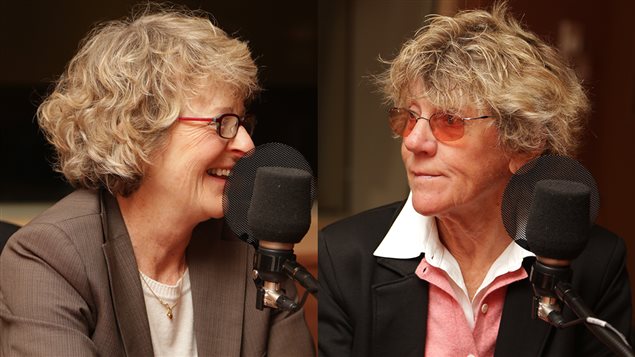 Danièle Bombardier et Clémence DesRochers Danièle Bombardier et Clémence DesRochers
