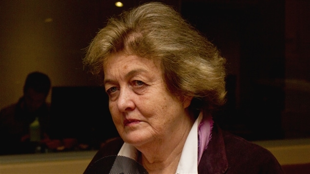 La mécène Isabelle de Mévius. La mécène Isabelle de Mévius.