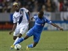 MLS - Impact - L'Impact Dilly Duka du Fire contre Nyassi MLS - Impact - L'Impact Dilly Duka du Fire contre Nyassi