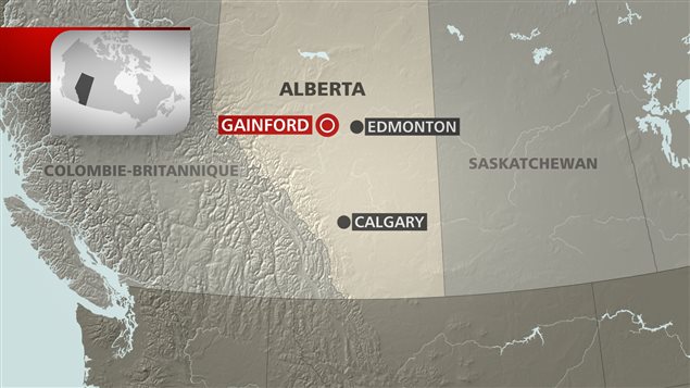 Edmonton est une ville de presque un million d'habitant dans le nord de la province canadienne de l'Alberta. Un train pétrolier a déraillé il y a quelques jours à peine dans la petite municipalité voisine de Gainford.