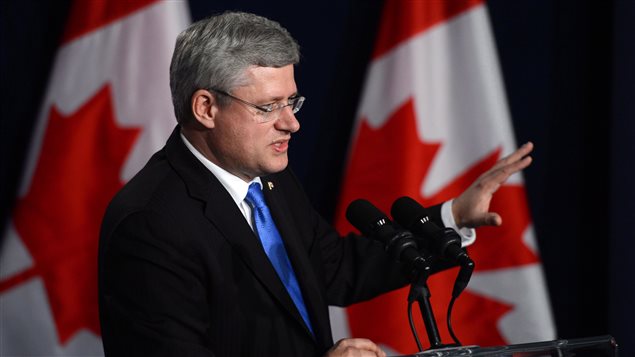 Le premier ministre Stephen Harper