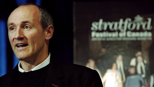 L'acteur Colm Feore, lors de la conférence de presse du Festival de Stratford en avril 2006. L'acteur Colm Feore, lors de la conférence de presse du Festival de Stratford en avril 2006.
