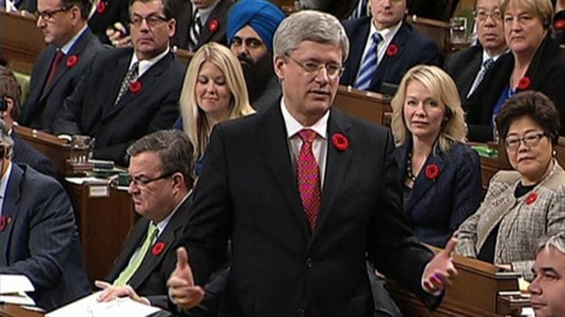 رئيس الحكومة الكندية ستيفن هاربر