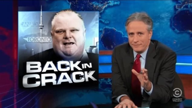 L'animateur Jon Stewart