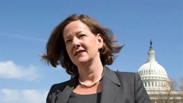 La première ministre de l'Alberta, Alison Redford, à Washington en septembre dernier.