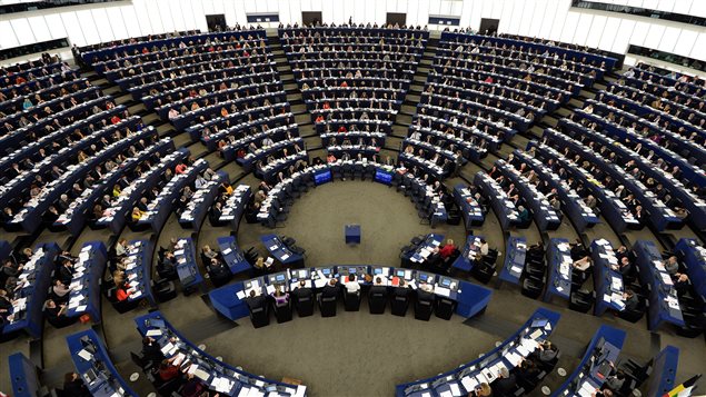 جلسة للبرلمان الأوروبي في ستراسبورغ (أرشيف).