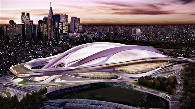 El estadio de Tokyo para los Juegos del 2020.
