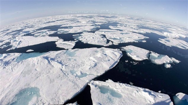 L'océan Arctique.