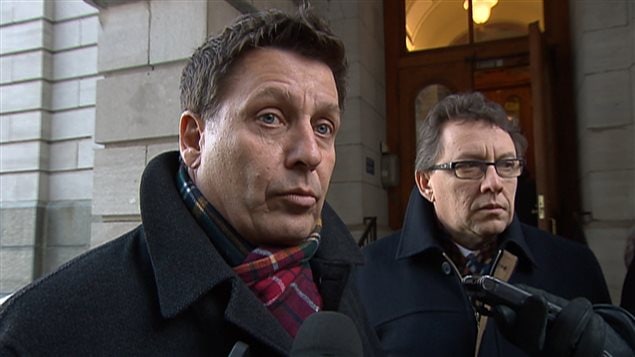 Le leader parlementaire de l'opposition officielle, Pierre Moreau