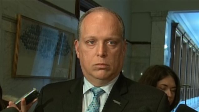 2013年的魁省公共安全部长贝热隆。