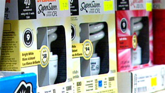 By government regulation, compact floureschent lamps (CFL) will soon entirely replace traditional incandescent bulbs on store shelves in Canada, even though proper recycling facilities for the bulbs are few across the country and extracting the toxic mercury from the waste is mostly done in the US.