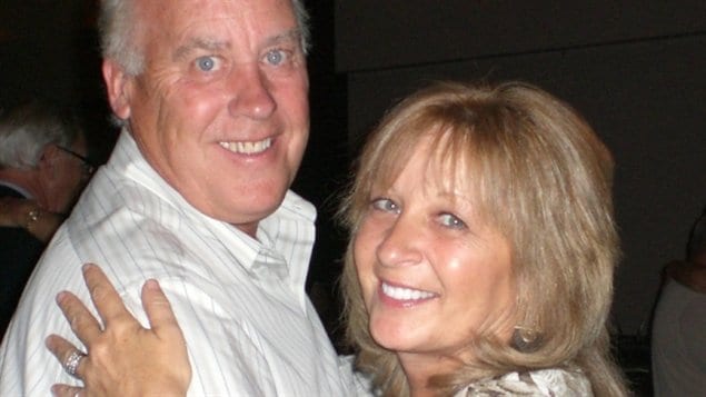 Tom Crist et son ancienne épouse.