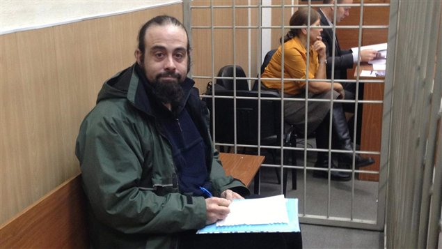 El quebequense Alexandre Paul, uno de los militantes de Greenpeace detenidos en Rusia. 