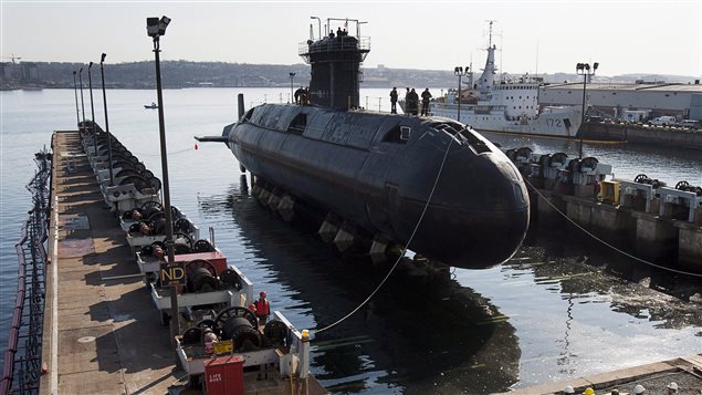 HMCS Windsor à Halifax