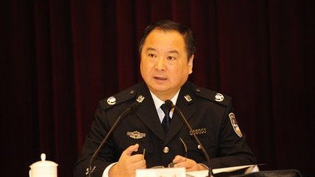 中国公安部副部长李东生。