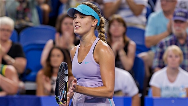 Eugenie Bouchard à la Coupe Hopman