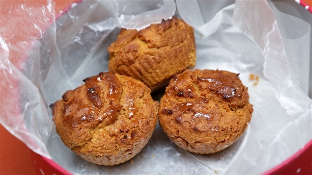 Les muffins sans gluten de Lesley Chesterman. Les muffins sans gluten de Lesley Chesterman.