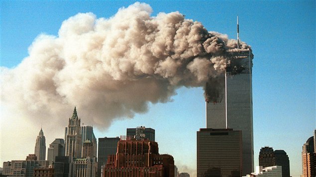 Las torres gemelas del Worl Trade Center, blanco de los atentados del 11 de septiembre de 2001.