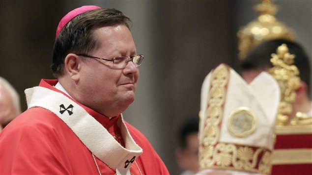 L'archevêque de Québec, Mgr Gérald Cyprien Lacroix