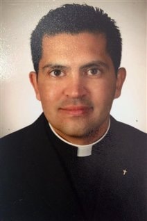 El sacerdote católico Wilson Ramírez. 