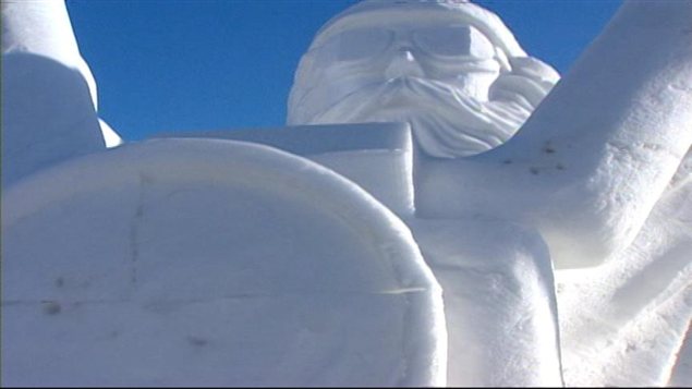 L’International de sculpture sur neige du Carnaval prend congé.