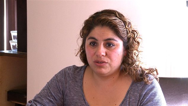 Luz Maria Zamudio, menacée de mort au Mexique par le groupe criminel La Familia Michuacana.