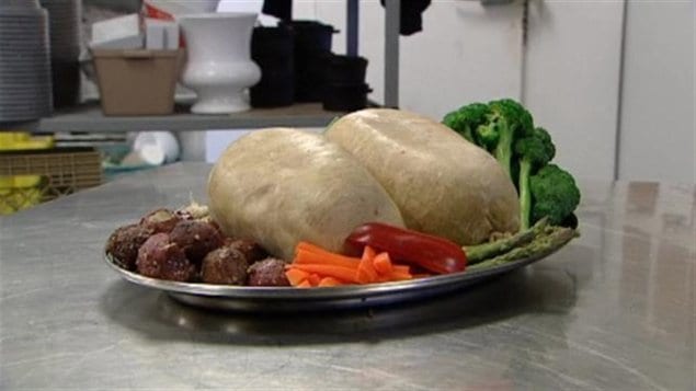 Haggis, sheep’s heart,lungs, liver, with onions, oatmeal, spices and simmered for about three hours