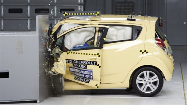 La Chevrolet Spark a été la seule voiture à obtenir ce résultat