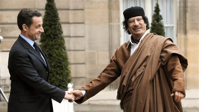 rencontre entre sarkozy et kadhafi