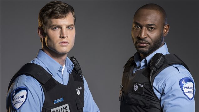 Ben Chartier et Nick Barron, les deux policiers de la version anglophone de <em>19-2</em>, diffusée sur Bravo Ben Chartier et Nick Barron, les deux policiers de la version anglophone de <em>19-2</em>, diffusée sur Bravo