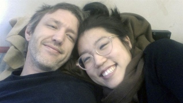 Chris McKinlay avec sa fiancée Christine Tien Wang