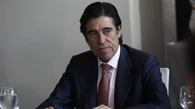 Manuel Manrique, presidente y director general de la compañia española Sacyr, que lidera el consorcio Grupo Unidos por el Canal, GUPC, responsable de la ampliación del Canal.