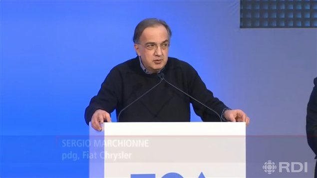 Sergio Marchionne, presidente-director general de Chryler.
