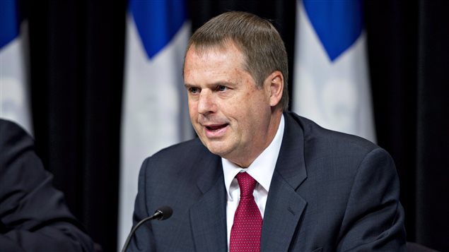 Le vérificateur général par intérim du Québec, Michel Samson.